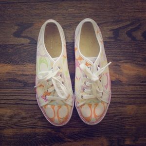 Coach Pastel Print Logo Sneaker