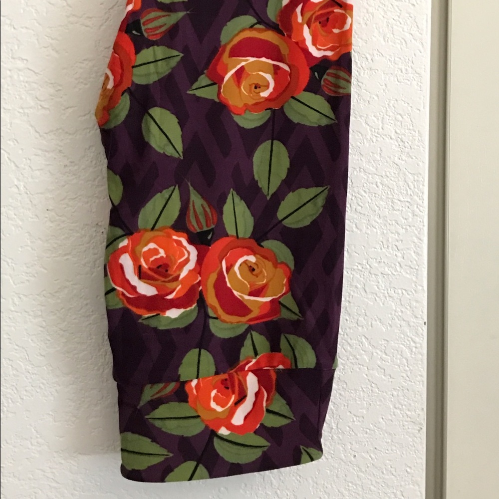 One Size Floral LuLaRoe Leggings