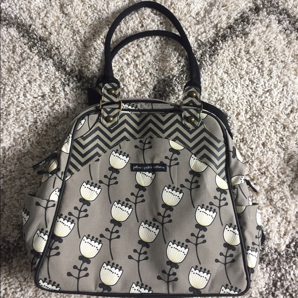 Petunia pickle bottom diaper satchel bag
