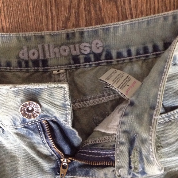 Army green size 1 cut up jeans - Picture 3 of 4