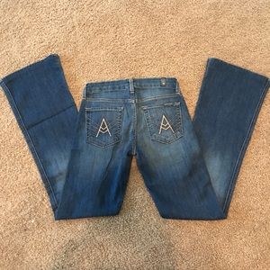 7 For All Mankind "A" Pocket sz 25