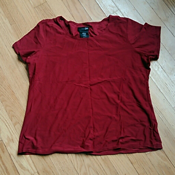 Red Nylon Shirt - Picture 2 of 5