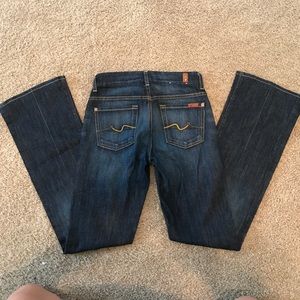 7 For All Mankind "Kimmie Bootcut" sz 25