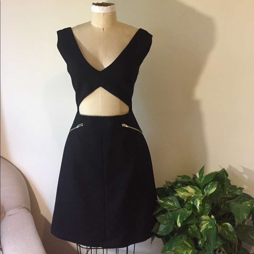 ZARA cut out dress