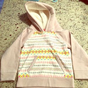 Girls Fleece Lined Hoodie