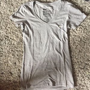 Grey Nike slim fit v neck