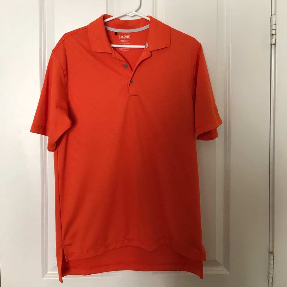 Adidas Golf Polo (Orange)