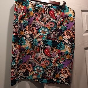 Lularoe cassie skirt paisley