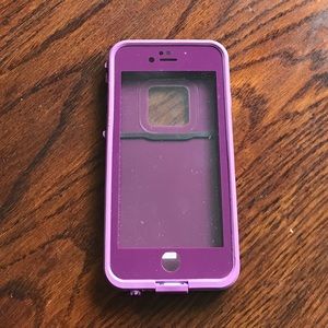 Lifeproof purple/light blue iPhone 6/6s case