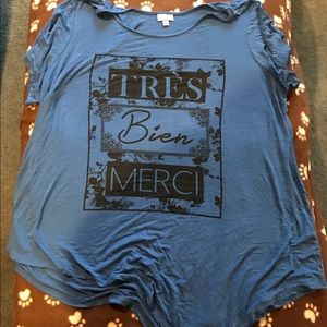 🔵$6 DEAL--AVENUE SHORT SLEEVE T-SHIRT 💙🖤💙🖤