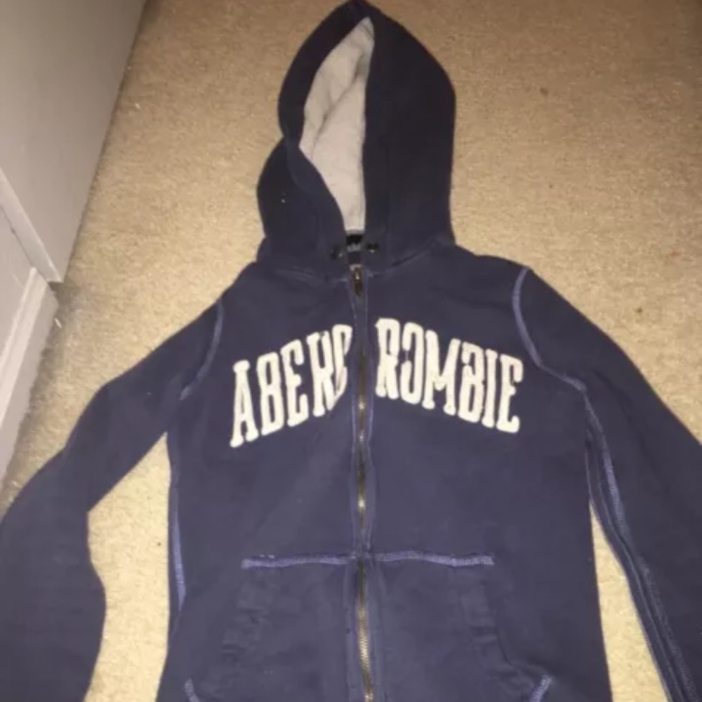 Abercrombie zip up sweat jacket