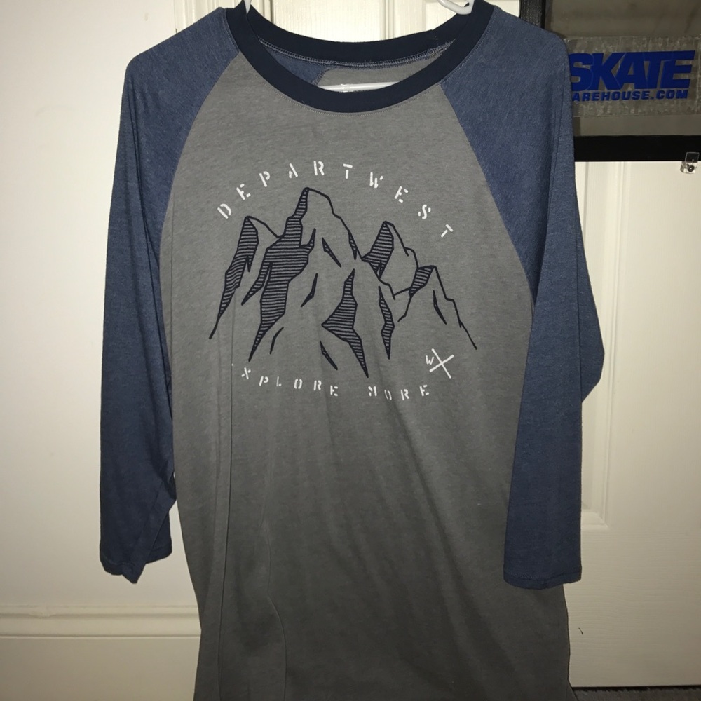 Depart West 3/4 Sleeve T Shirt