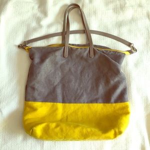 Gap color block tote