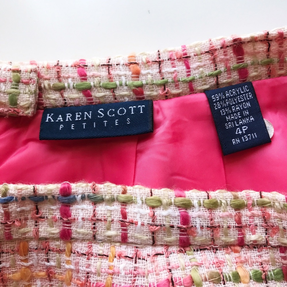 SOLD Karen Scott Pencil Skirt - Picture 3 of 4