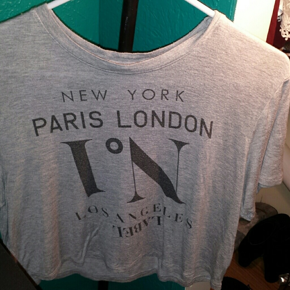 Paris London shirt.. only been worn once..