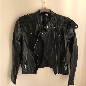 Women's leather jacket