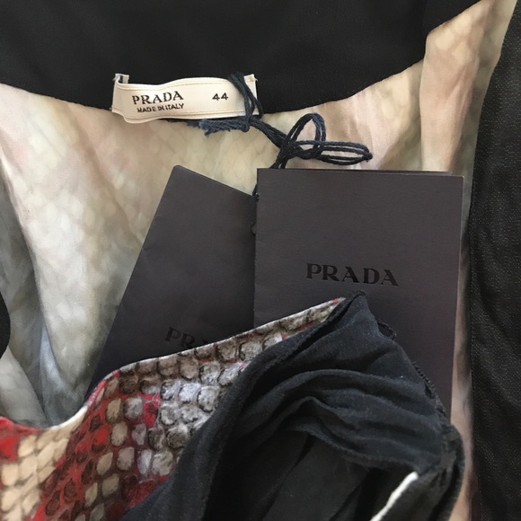 NEW Authentic PRADA snakeskin runway Dress 🐍 - Picture 3 of 4