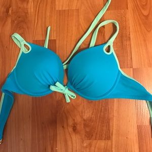 Blue Victoria' Secret bikini top (34B)