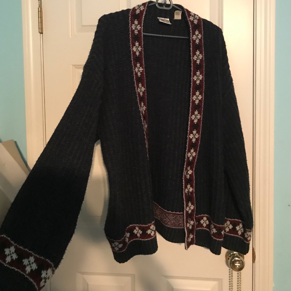 Wool cardigan