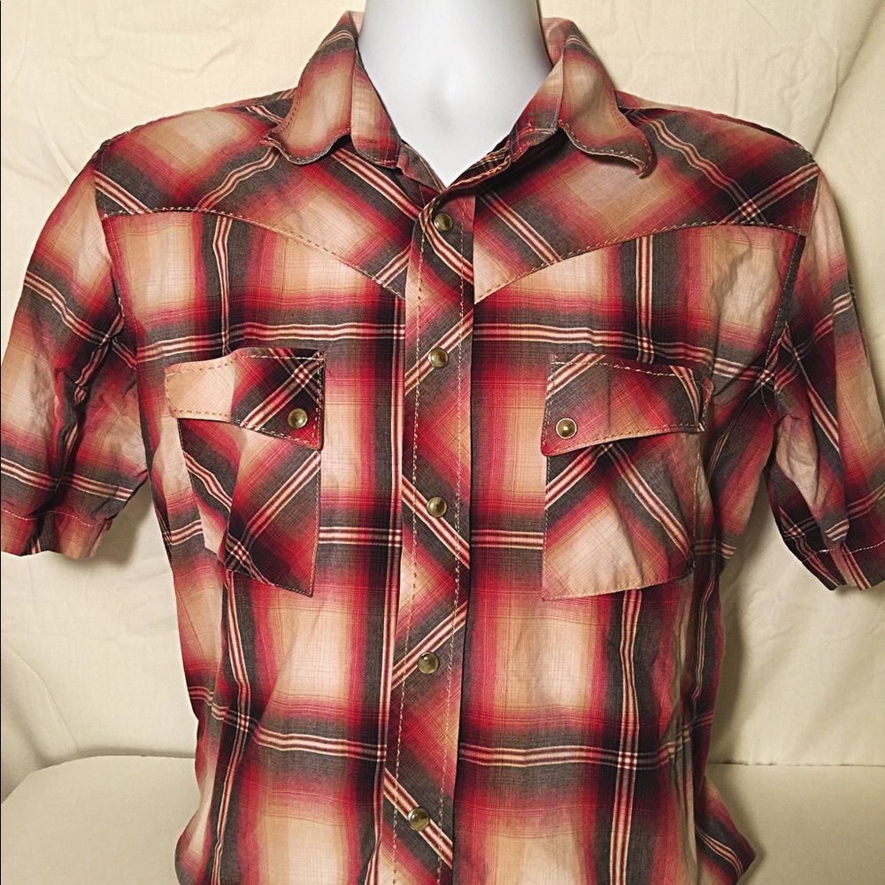 Wrangler American Cowboys Pearl Snap Short Sleeves