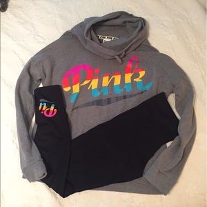 Bundle! VS PINK Sweatshirt and Leggings