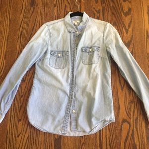 jcrew chambray shirt