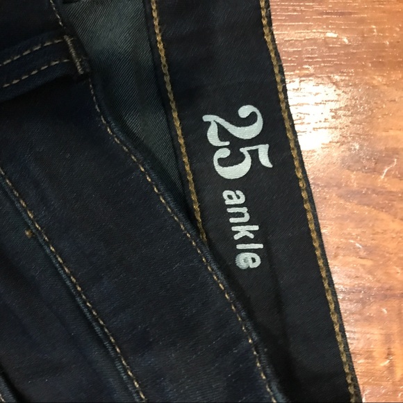 NWOT j.crew slimy ankle dark denim jeans - Picture 3 of 4