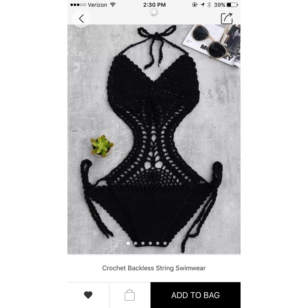 Cute Crochet Swimsuit!