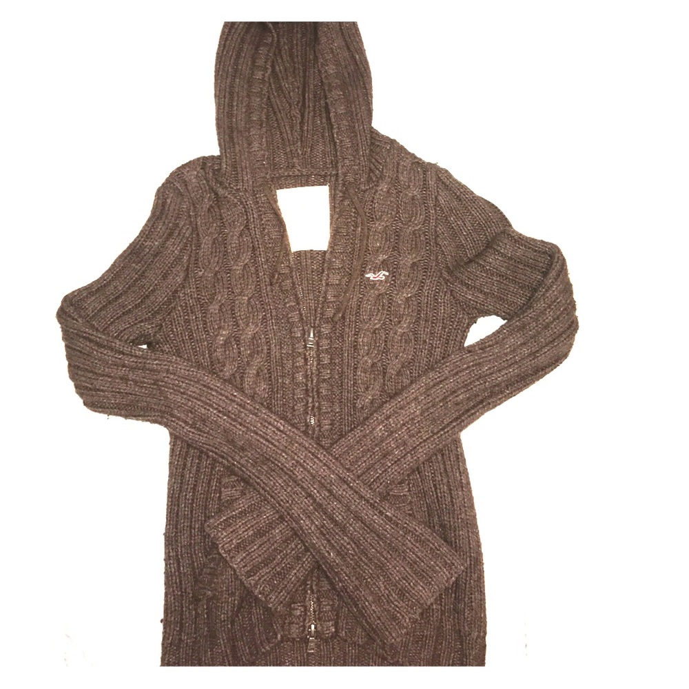 Gently used Hollister zip up hoodie