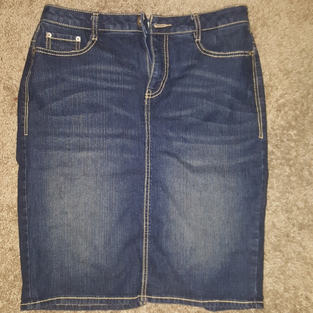 Jean skirt