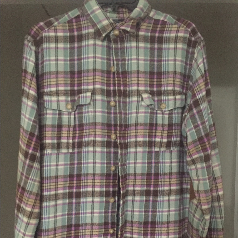 Ralph Lauren Plaid Fleece Button Down