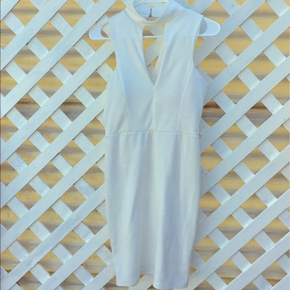 Awesome white statement dress