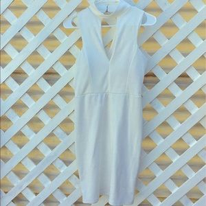 Awesome white statement dress