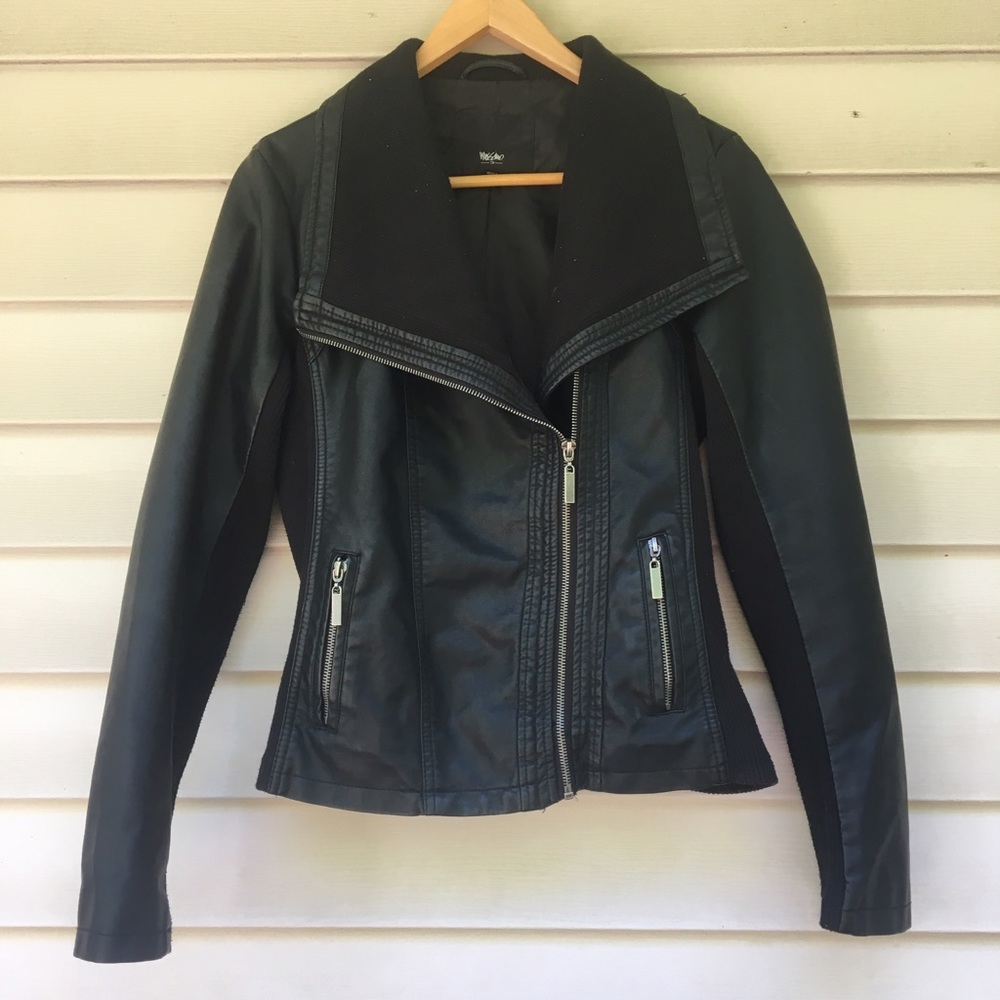 🇺🇸4th of July Sale🇺🇸Faux Leather Jacket