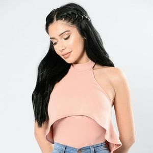 Fashion Nova "into the groove" bodysuit