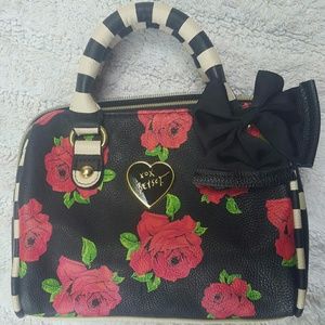Betsey Johnson Mini Crossbody Satchel