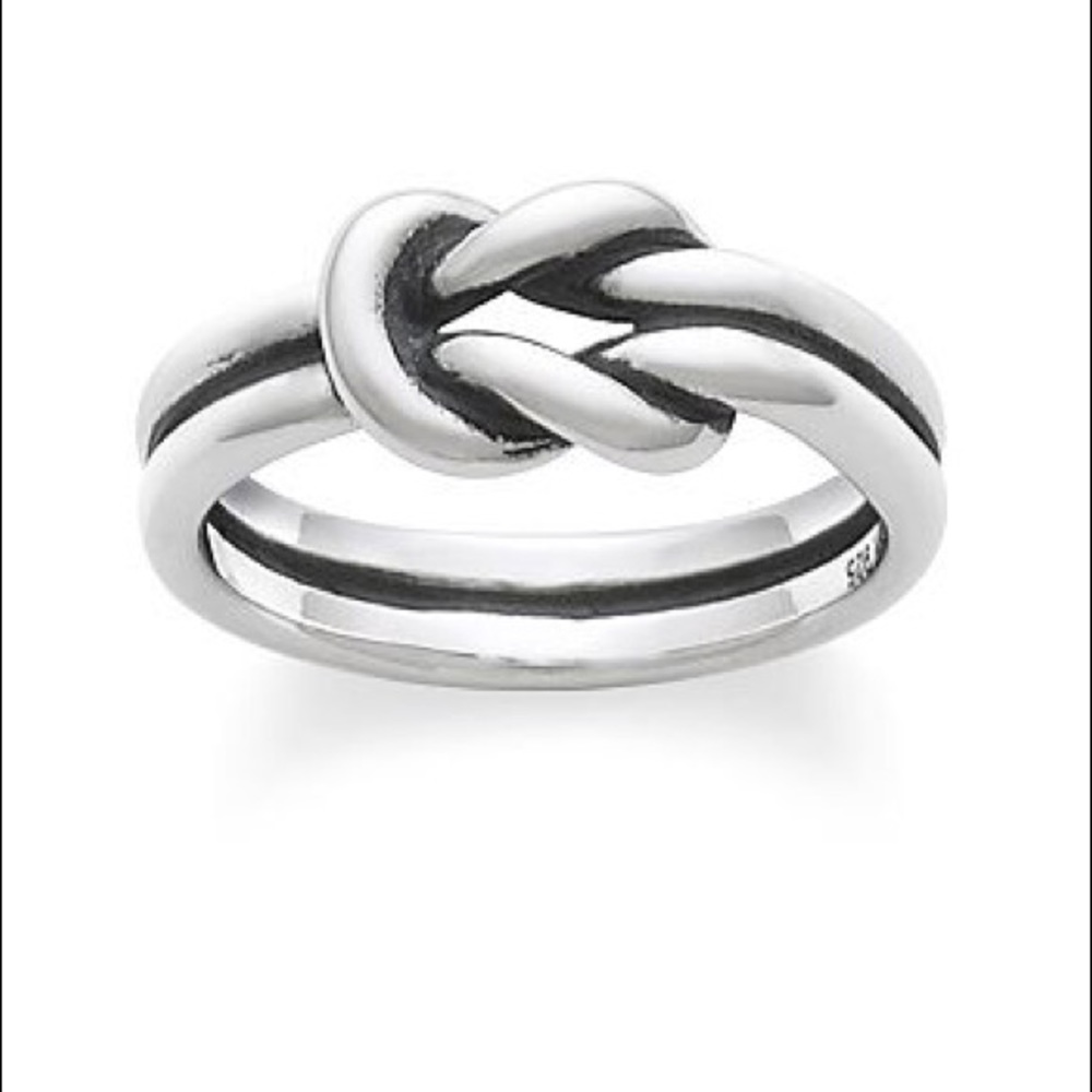 James Avery love knot ring