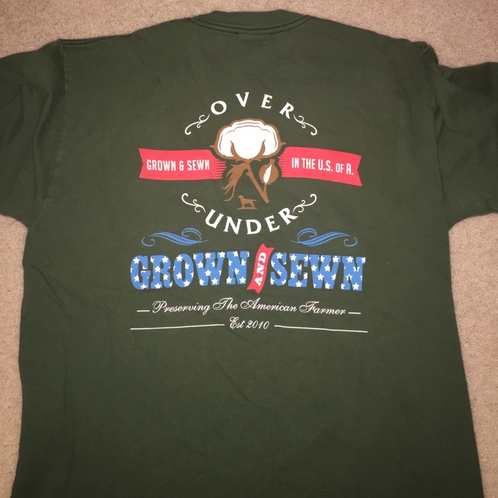 Over under men's t shirt