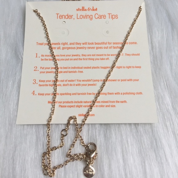 Stella & Dot Pave Spear Necklace (new)🚫Firm🚫 - Picture 6 of 6
