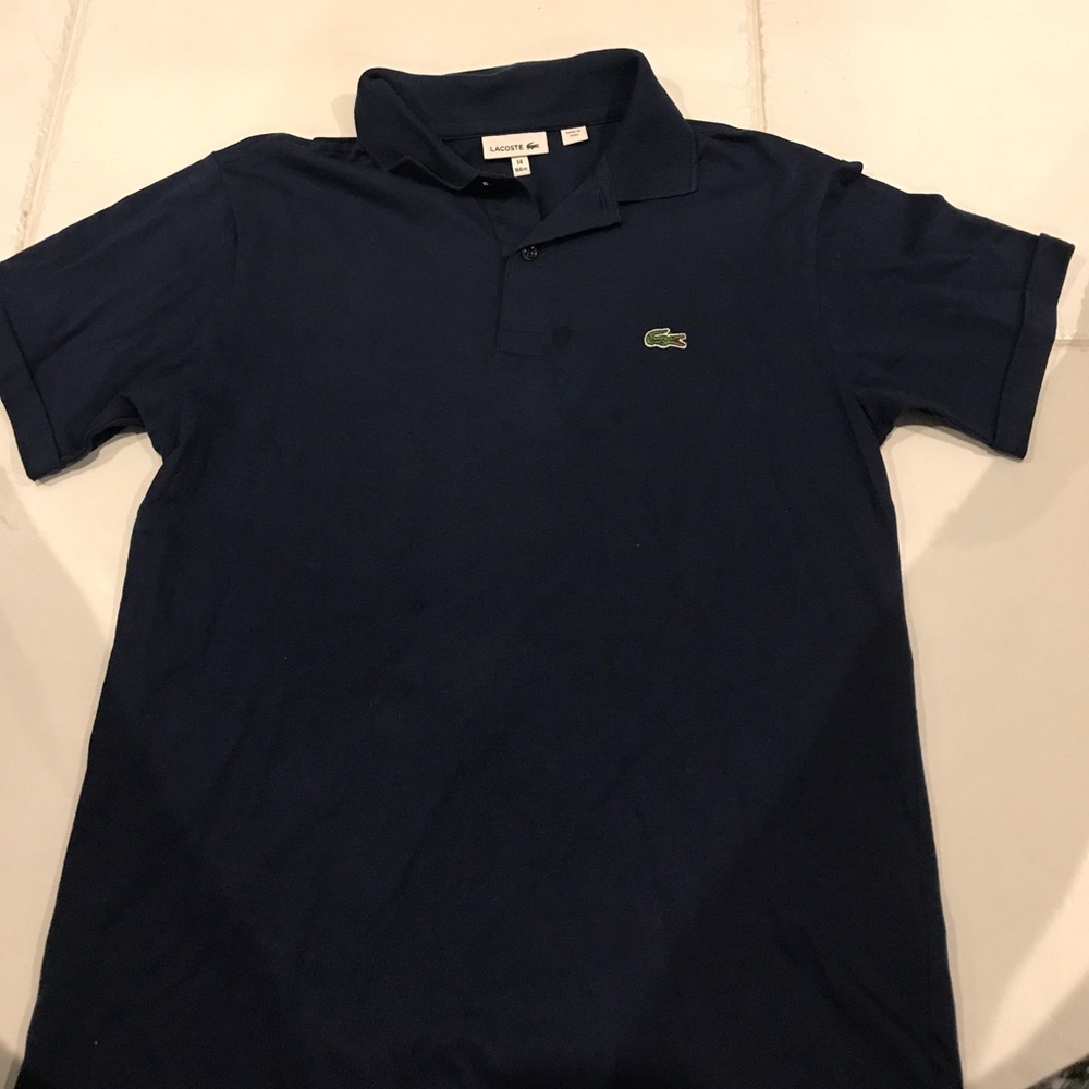 Children's collared Lacoste T-shirt
