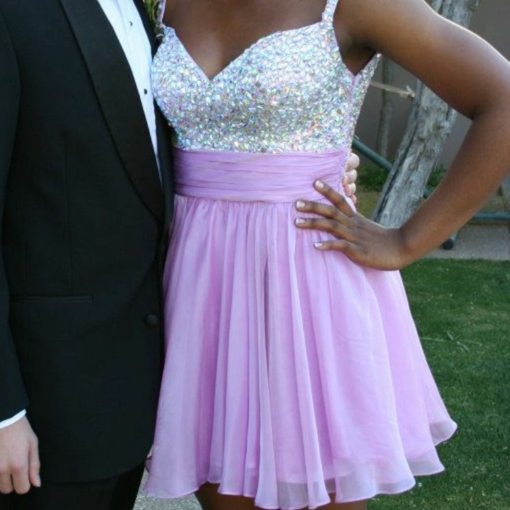 Lavender LaFemme Cocktail Dress