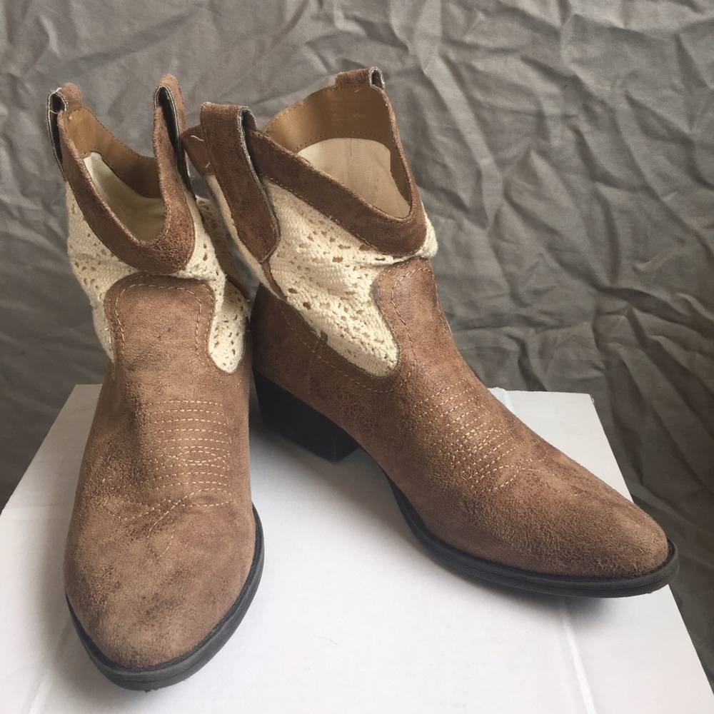 Madden Girl Cowboy Booties