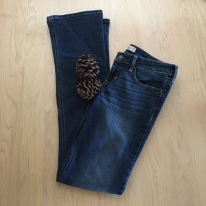 Dark Wash Hollister Boot Cut Jeans