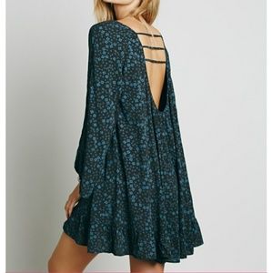 Printed dress/tunic worn twice