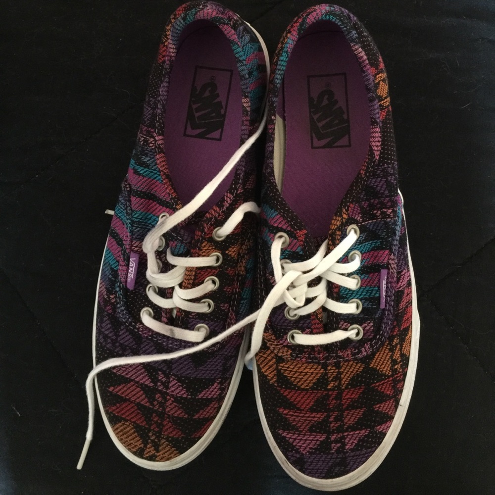 Women's Vans Aztec Print Skater Shoe