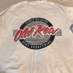 Old row long sleeve tshirt