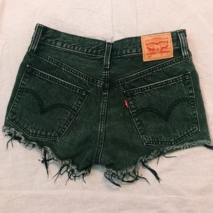 Levi's High Waisted Shorts (501)