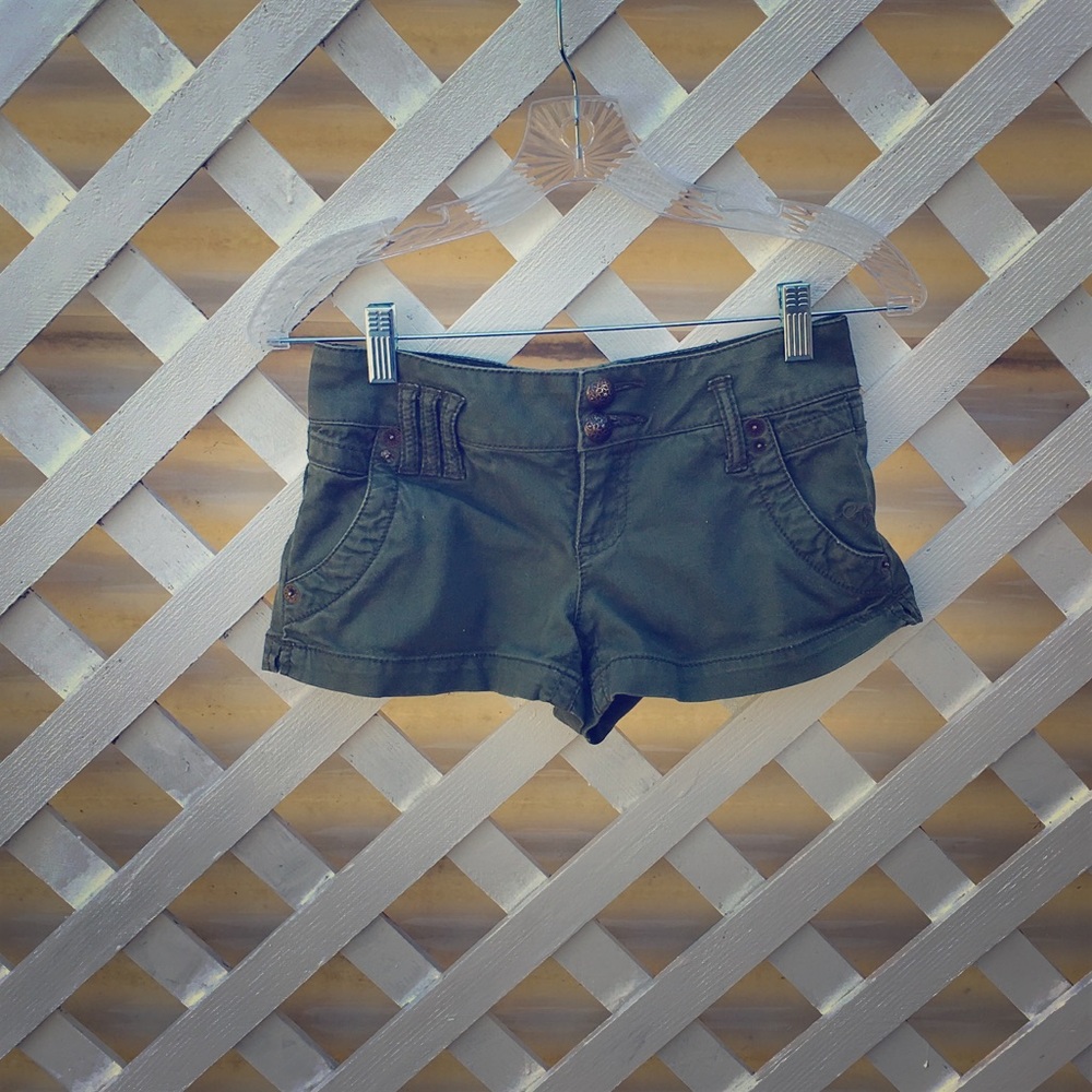 Olive Green Shorts