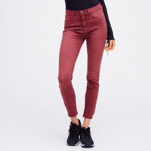 Free People High Rise Skinny Jean