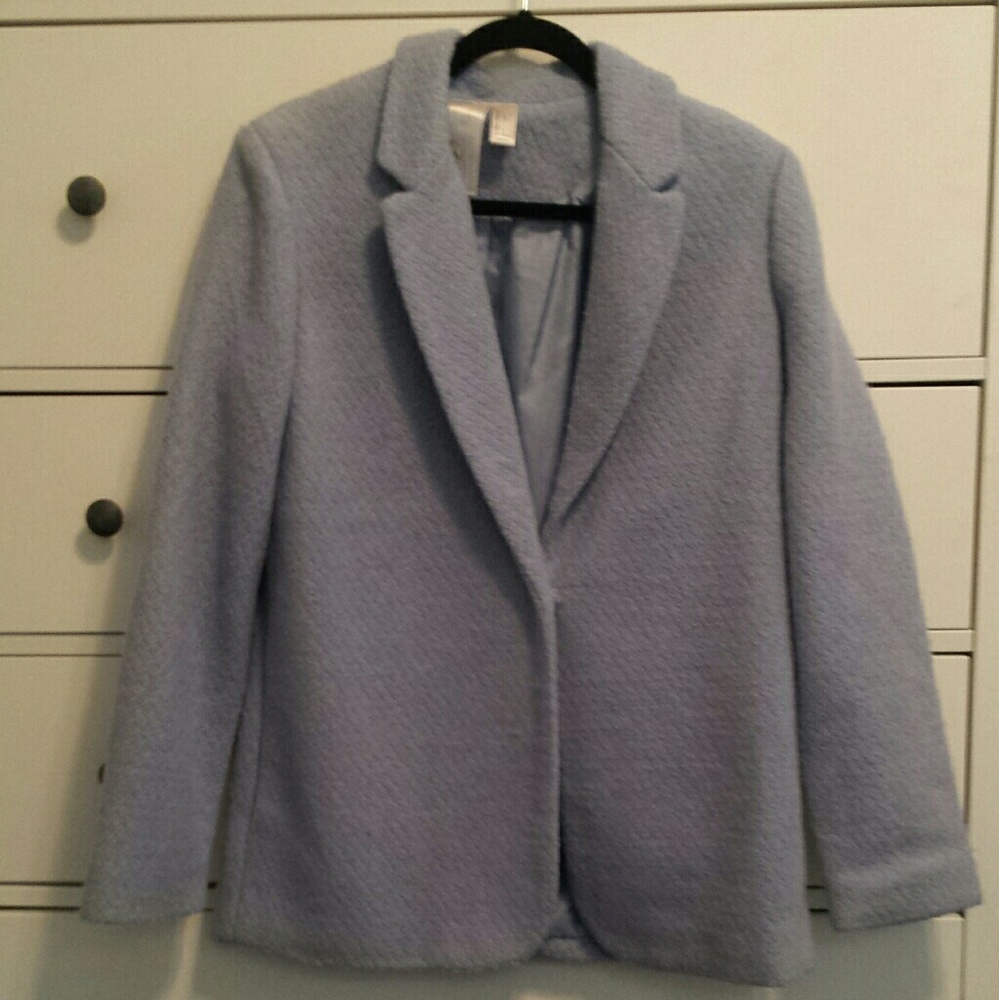 💕powder blue forever 21 coat💕